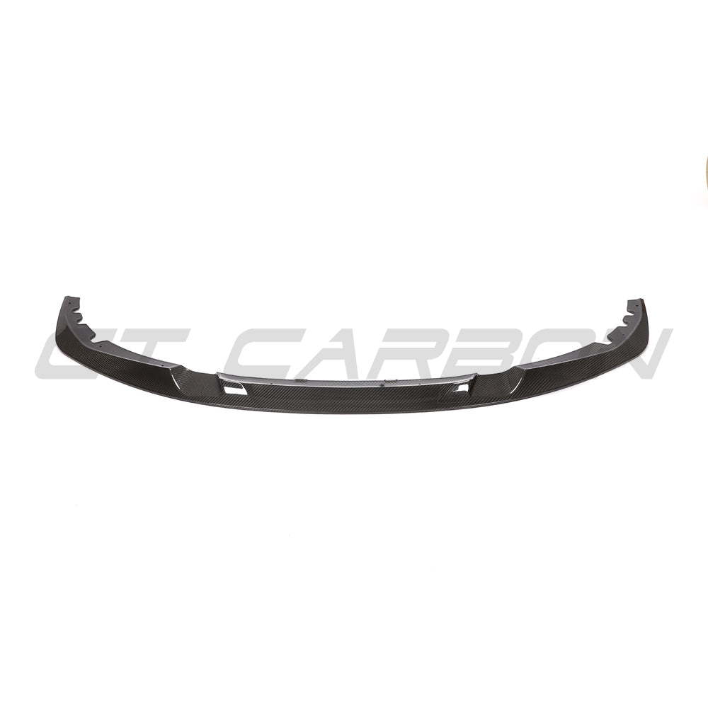 BMW 4 SERIES 2020+ G22/G23 CARBON FIBRE SPLITTER-Splitter-CT CARBON-CT Carbon - High-quality carbon fiber and gloss black aerodynamic parts for premium sports and luxury vehicles.