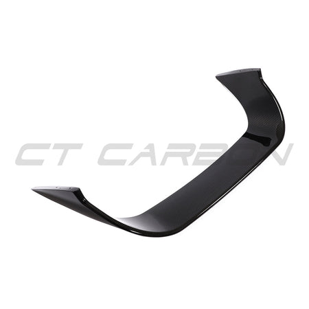 TOYOTA SUPRA 2019+ A90 CARBON FIBRE WING-Spoiler-CT CARBON-CT Carbon - High-quality carbon fiber and gloss black aerodynamic parts for premium sports and luxury vehicles.