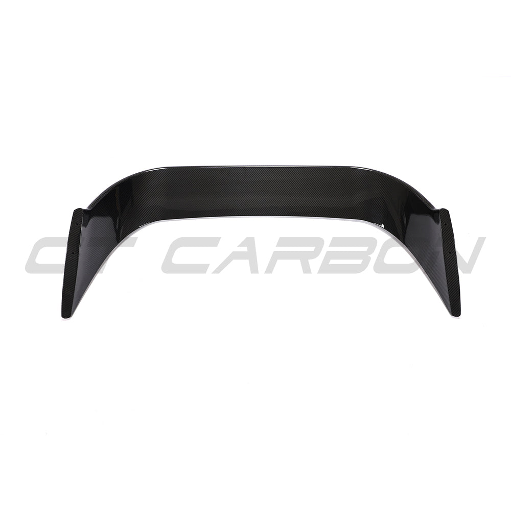 TOYOTA SUPRA 2019+ A90 CARBON FIBRE WING-Spoiler-CT CARBON-CT Carbon - High-quality carbon fiber and gloss black aerodynamic parts for premium sports and luxury vehicles.