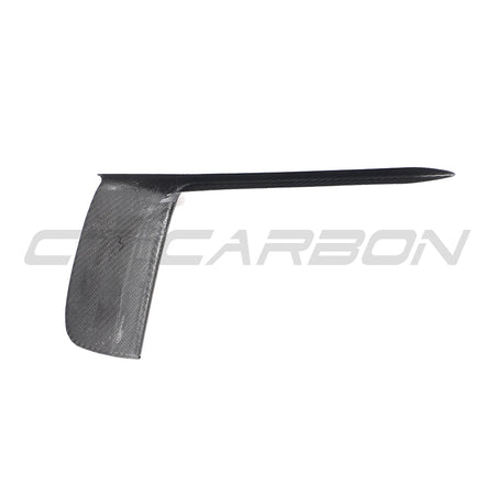 PORSCHE 911 991.2 GT3RS 2018-2020 CARBON FIBRE FRONT BUMPER TRIM COVERS-Accessories-CT CARBON-CT Carbon - High-quality carbon fiber and gloss black aerodynamic parts for premium sports and luxury vehicles.