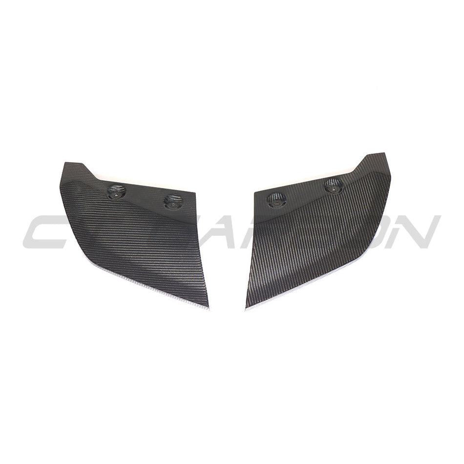 AUDI R8 V10 GEN 2 2015-2019 CARBON FIBRE REAR BUMPER LOWER CORNERS