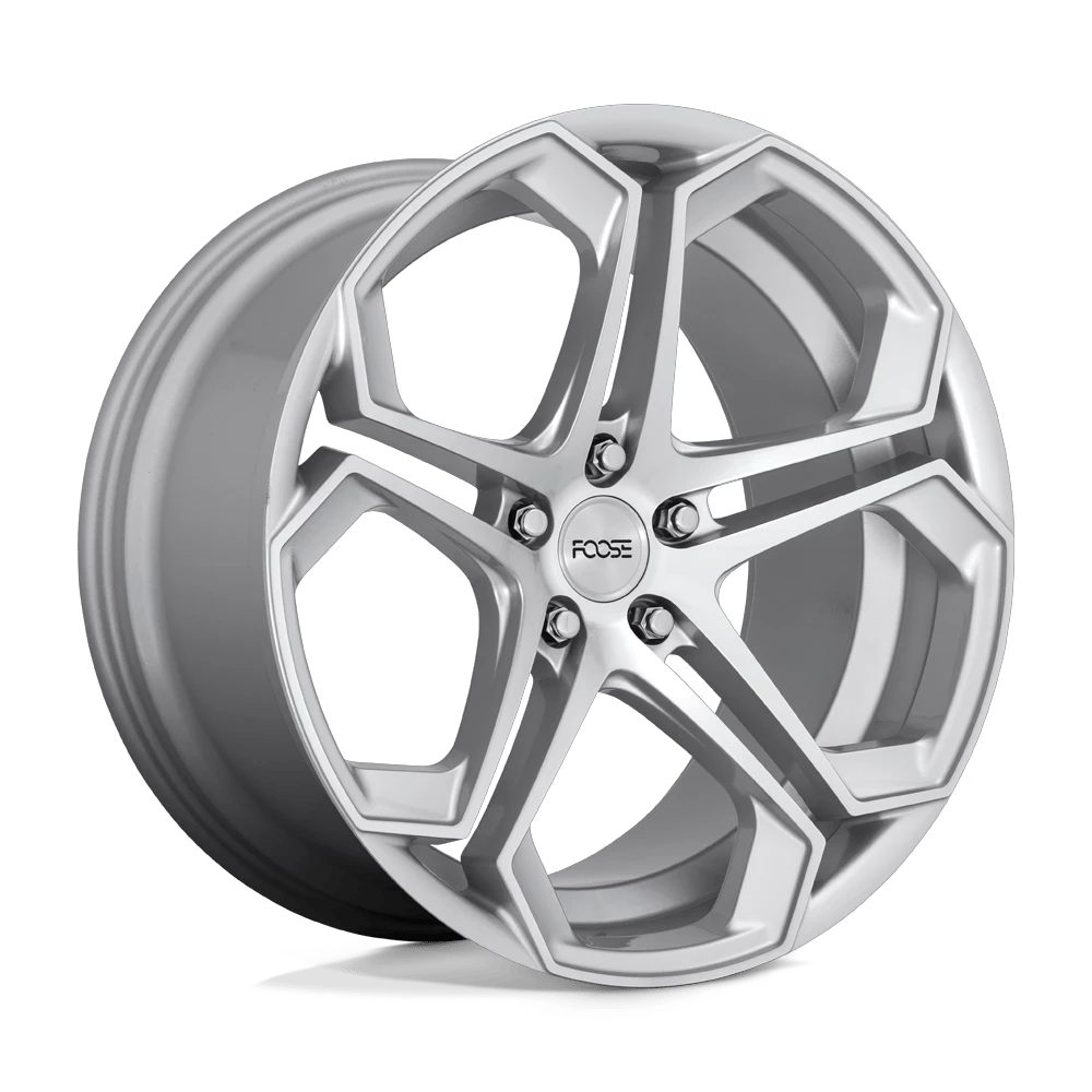 Foose 1PC F170 IMPALA 20x10.5 ET40 5x114.3 Gloss Silver Machined