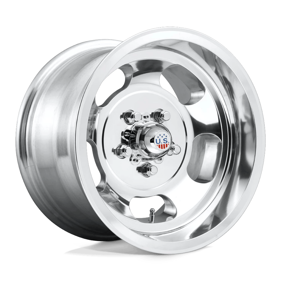US Mag 1PC U101 INDY 15x9 ET1 5x120.6 High Luster Polished