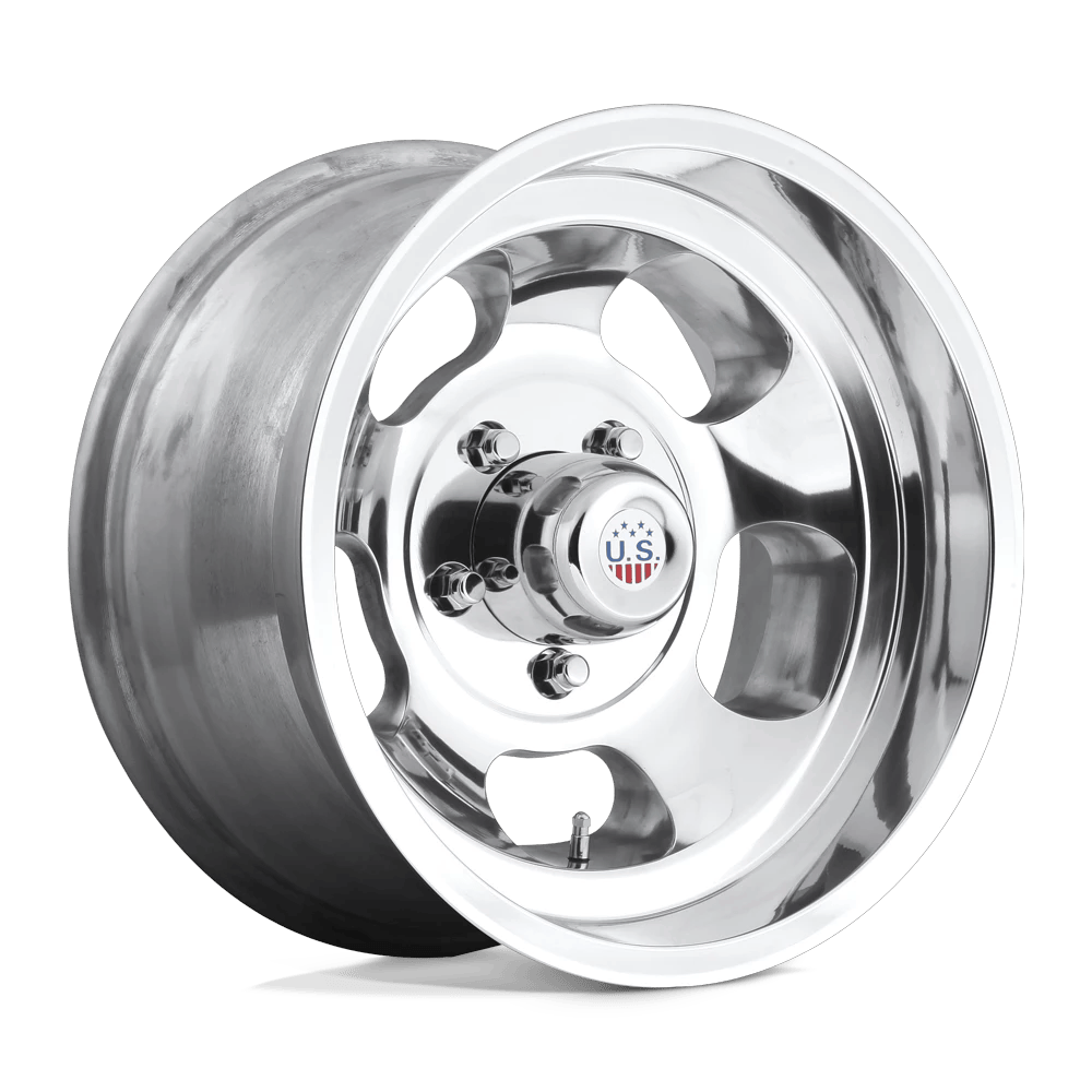 US Mag 1PC U101 INDY 15x7 ET-5 5x114.3 High Luster Polished