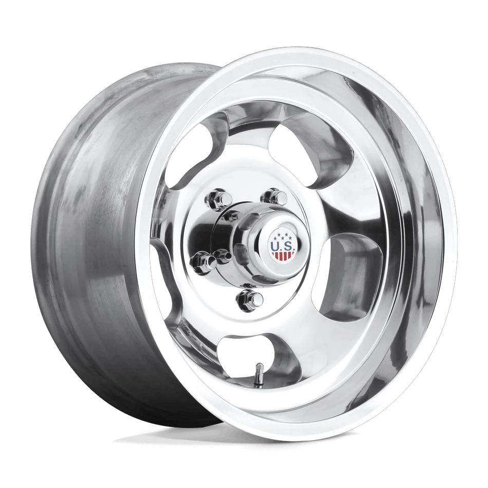 US Mag 1PC U101 INDY 15x7 ET-5 5x114.3 High Luster Polished