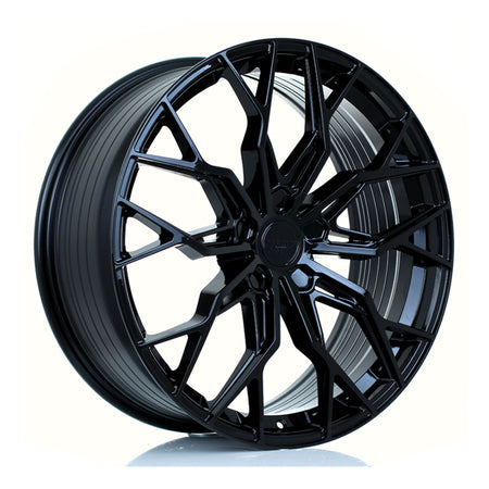 JUDD JSF1 22x9 ET25-50 5X128 GLOSS BLACK