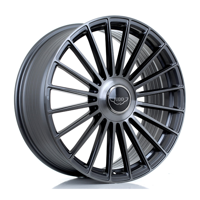 JUDD JSF8 22x9 ET30-45 5X108 TITANIUM BRUSHED