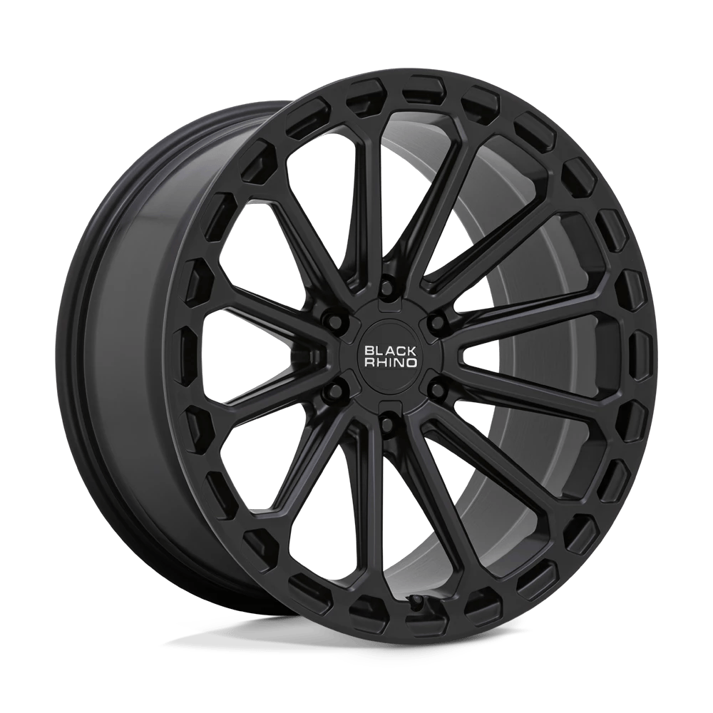 Black Rhino Hard Alloys KAIZEN 17x9.5 ET-12 6x139.7 Matte Black