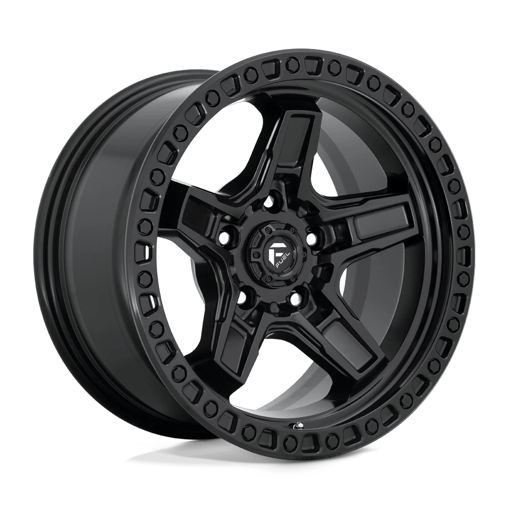 Fuel 1PC D697 KICKER 17x9 ET-12 5x127 Matte Black