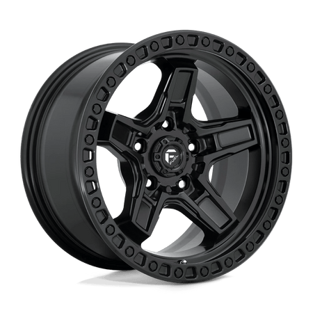 Fuel 1PC D697 KICKER 17x9 ET-12 5x127 Matte Black