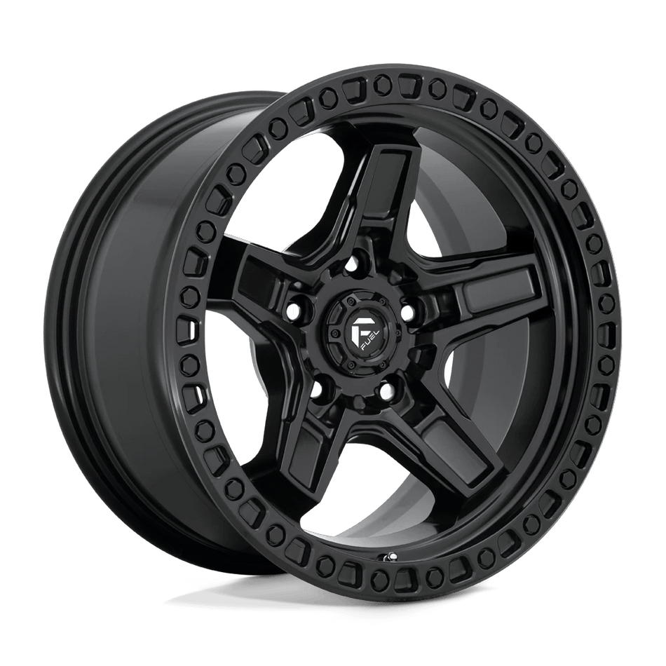 Fuel 1PC D697 KICKER 17x9 ET-12 5x127 Matte Black