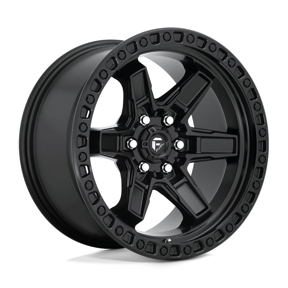 Fuel 1PC D697 KICKER 17x9 ET12 6x114.3 Matte Black