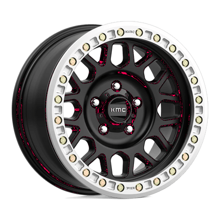 KMC KM234 GRENADE DESERT BEADLOCK 20x9 ET-12 5x127 Satin Black
