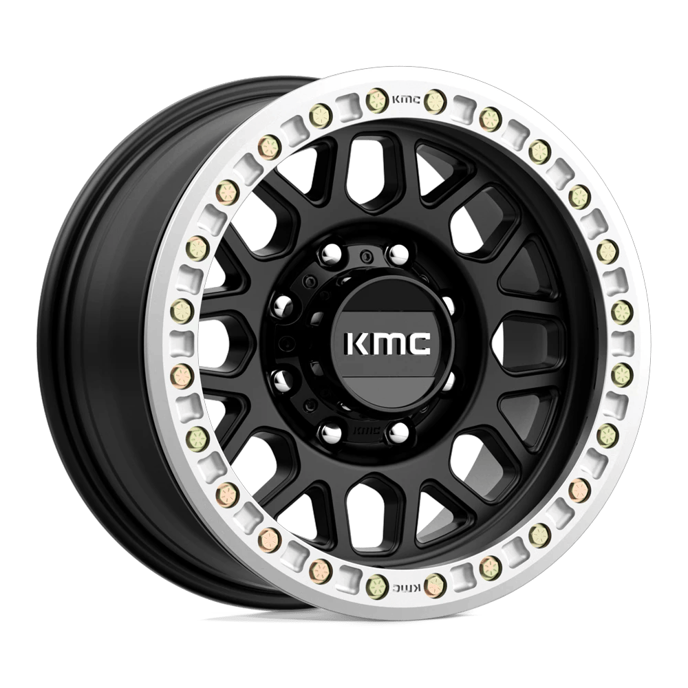 KMC KM234 GRENADE DESERT BEADLOCK 17x8.5 ET0 8x165.1 Satin Black