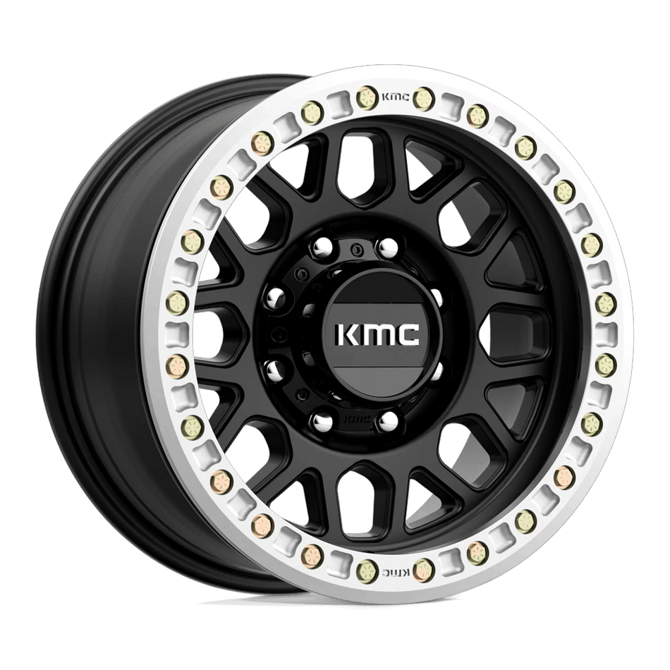KMC KM234 GRENADE DESERT BEADLOCK 17x8.5 ET0 8x165.1 Satin Black