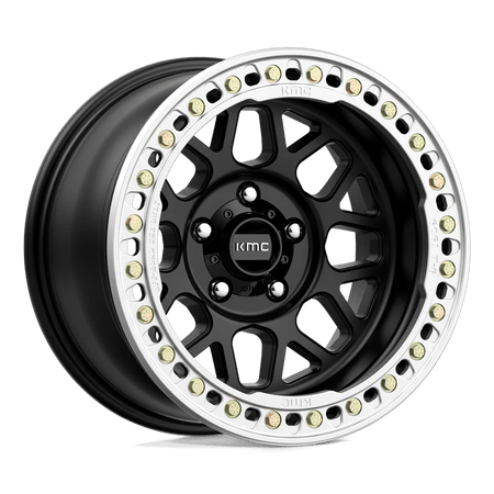 KMC KM235 GRENADE CRAWL BEADLOCK 18x9 ET10 6x139.7 Satin Black