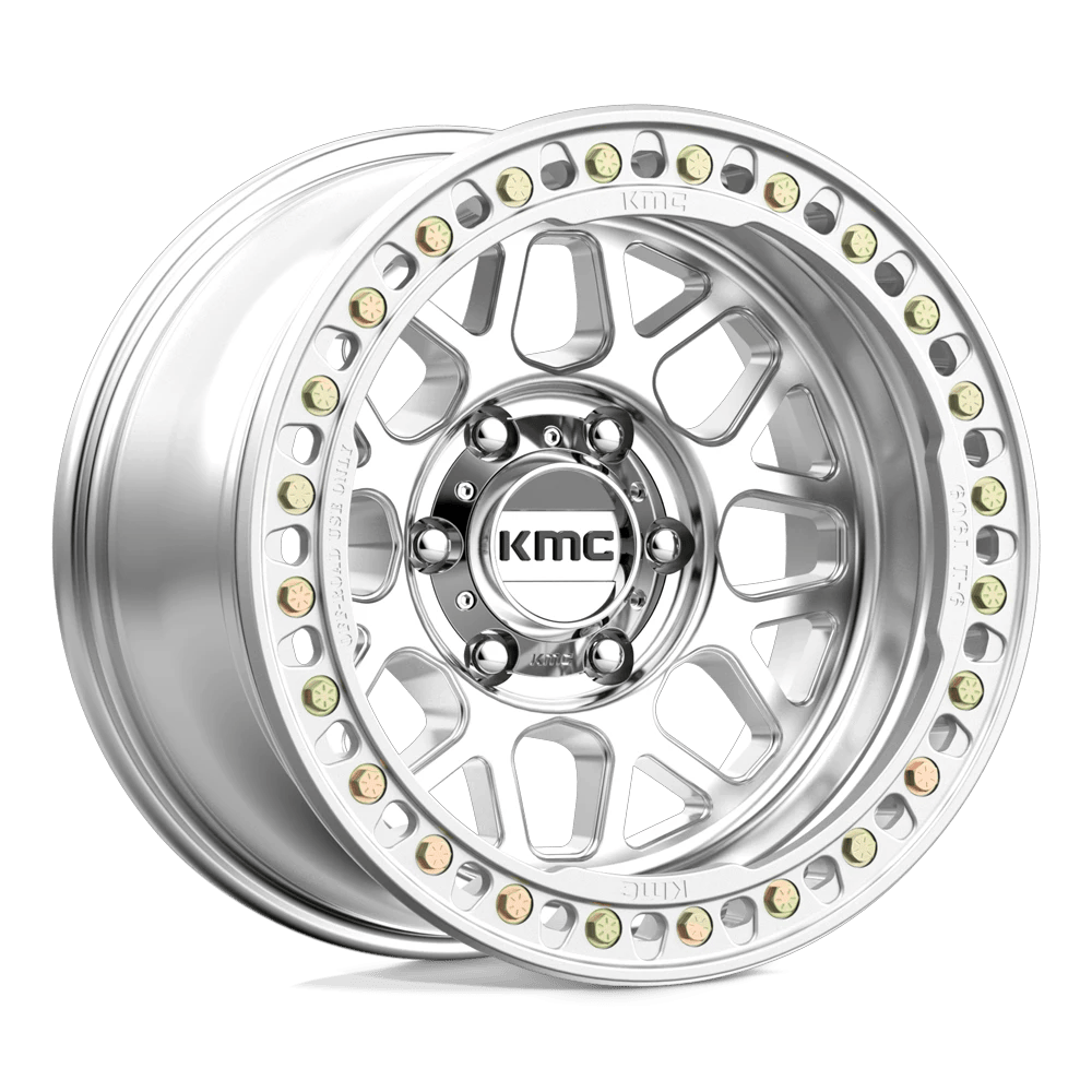 KMC KM235 GRENADE CRAWL BEADLOCK 17x9 ET-38 6x139.7 Machined