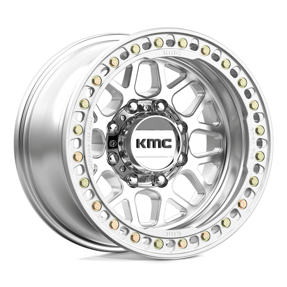 KMC KM235 GRENADE CRAWL BEADLOCK 17x9 ET-38 8x165.1 Machined