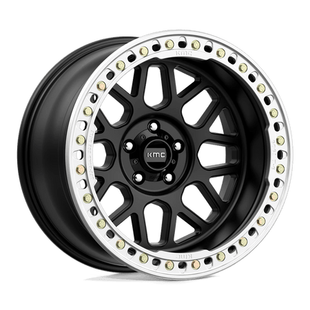KMC KM235 GRENADE CRAWL BEADLOCK 20x10 ET-48 5x127 Satin Black