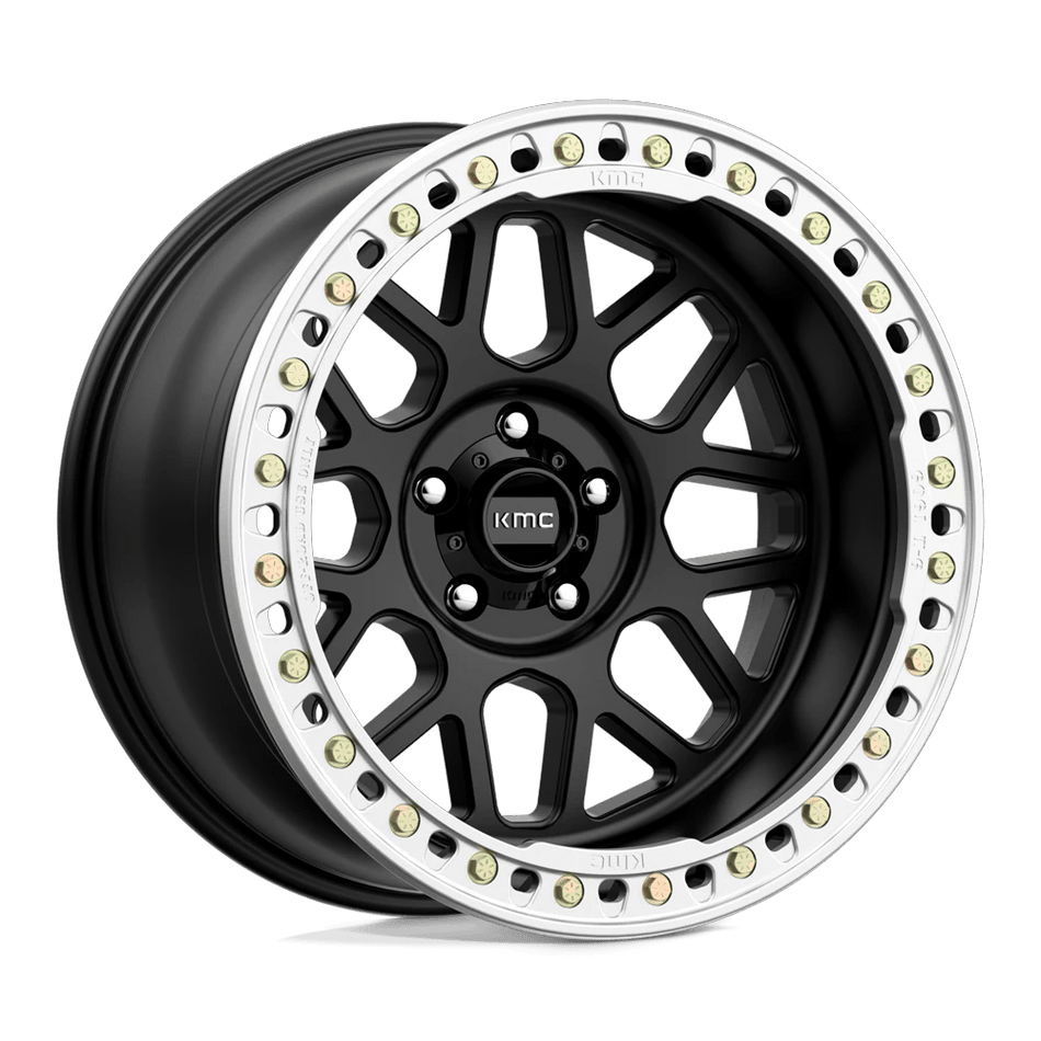 KMC KM235 GRENADE CRAWL BEADLOCK 20x10 ET-48 5x127 Satin Black