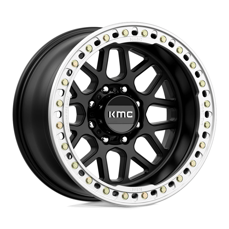 KMC KM235 GRENADE CRAWL BEADLOCK 20x10 ET-48 8x165.1 Satin Black
