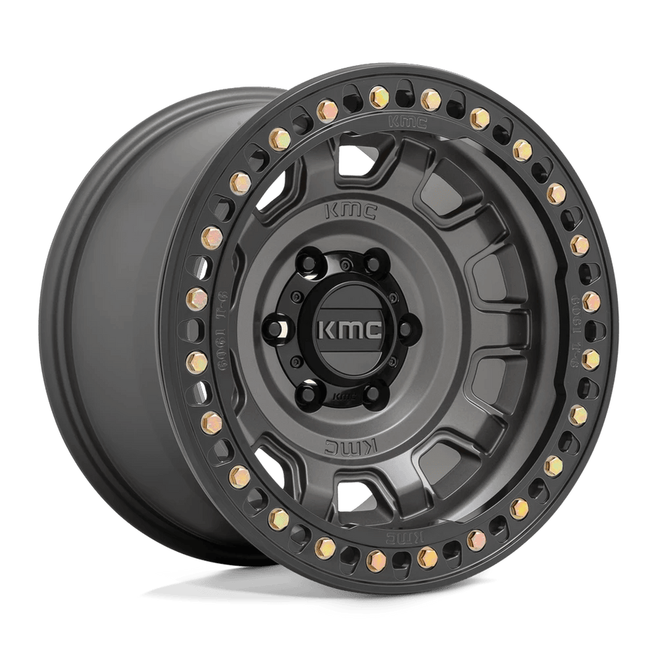 KMC KM236 TANK BEADLOCK 17x9 ET-38 6x139.7 Anthracite