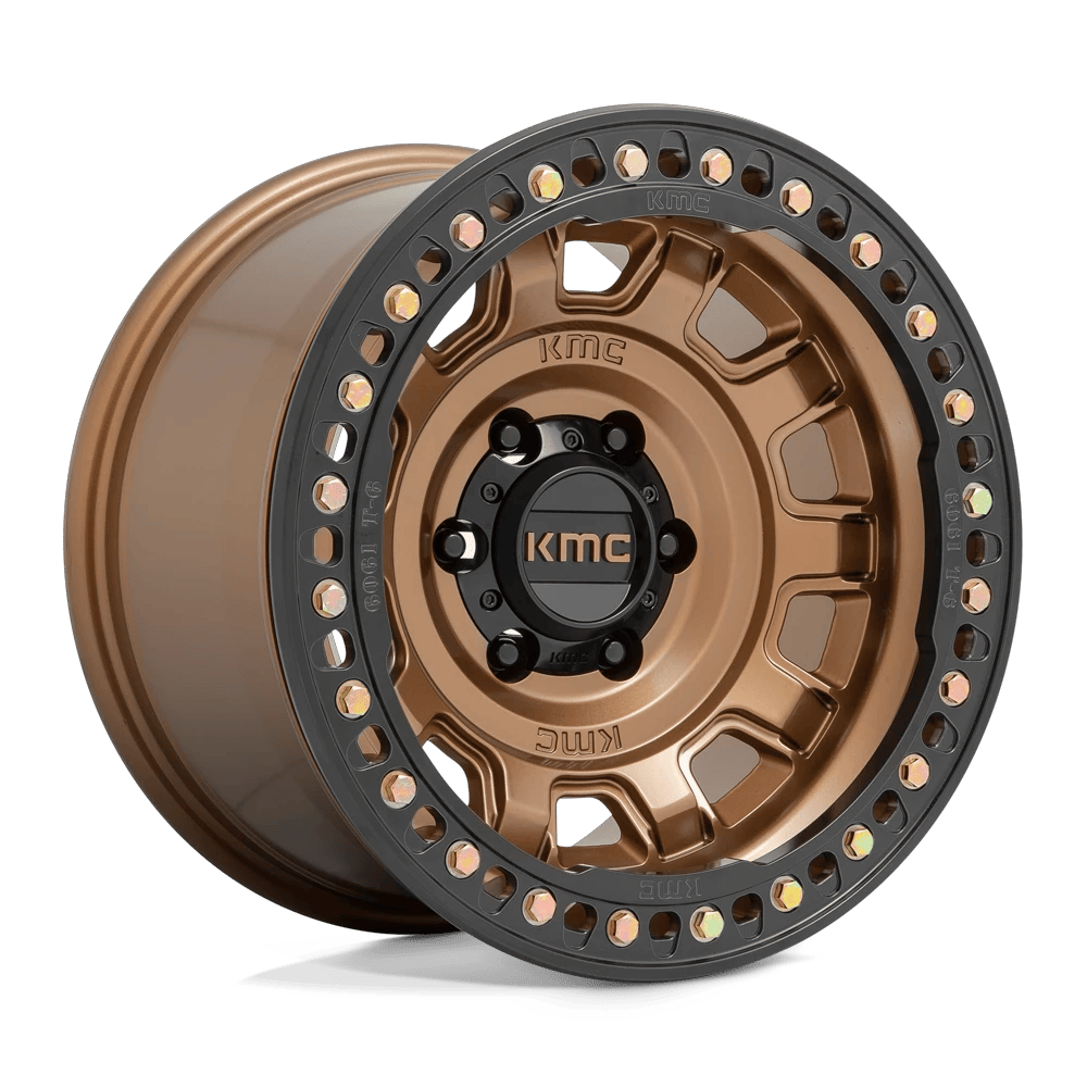 KMC KM236 TANK BEADLOCK 17x9 ET-38 6x139.7 Matte Bronze