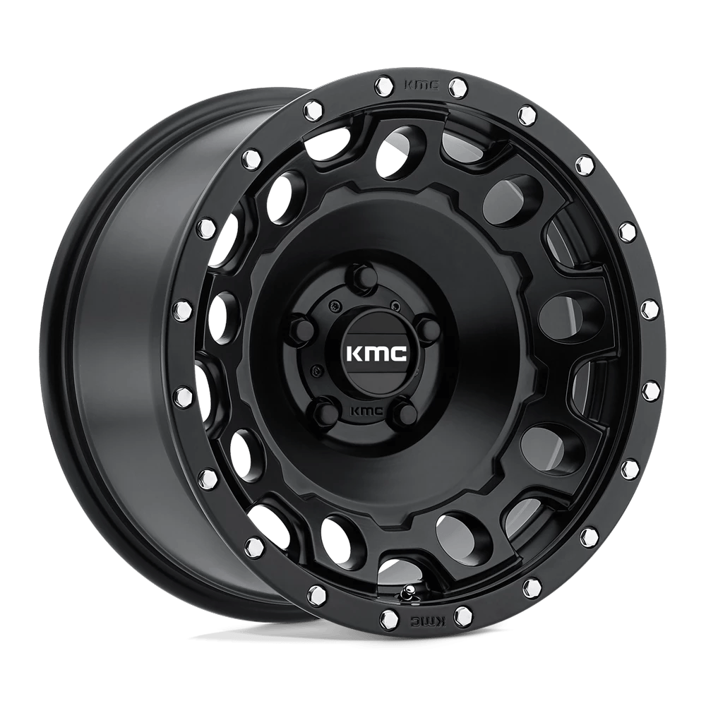 KMC KM529 HOLESHOT 17x8.5 ET34 5x127 Satin Black