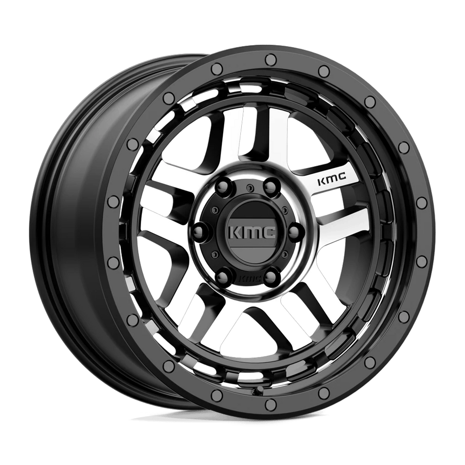KMC KM540 RECON 18x8.5 ET0 6x135 Satin Black Machined