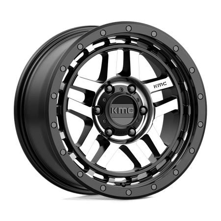 KMC KM540 RECON 18x8.5 ET18 6x120 Satin Black Machined