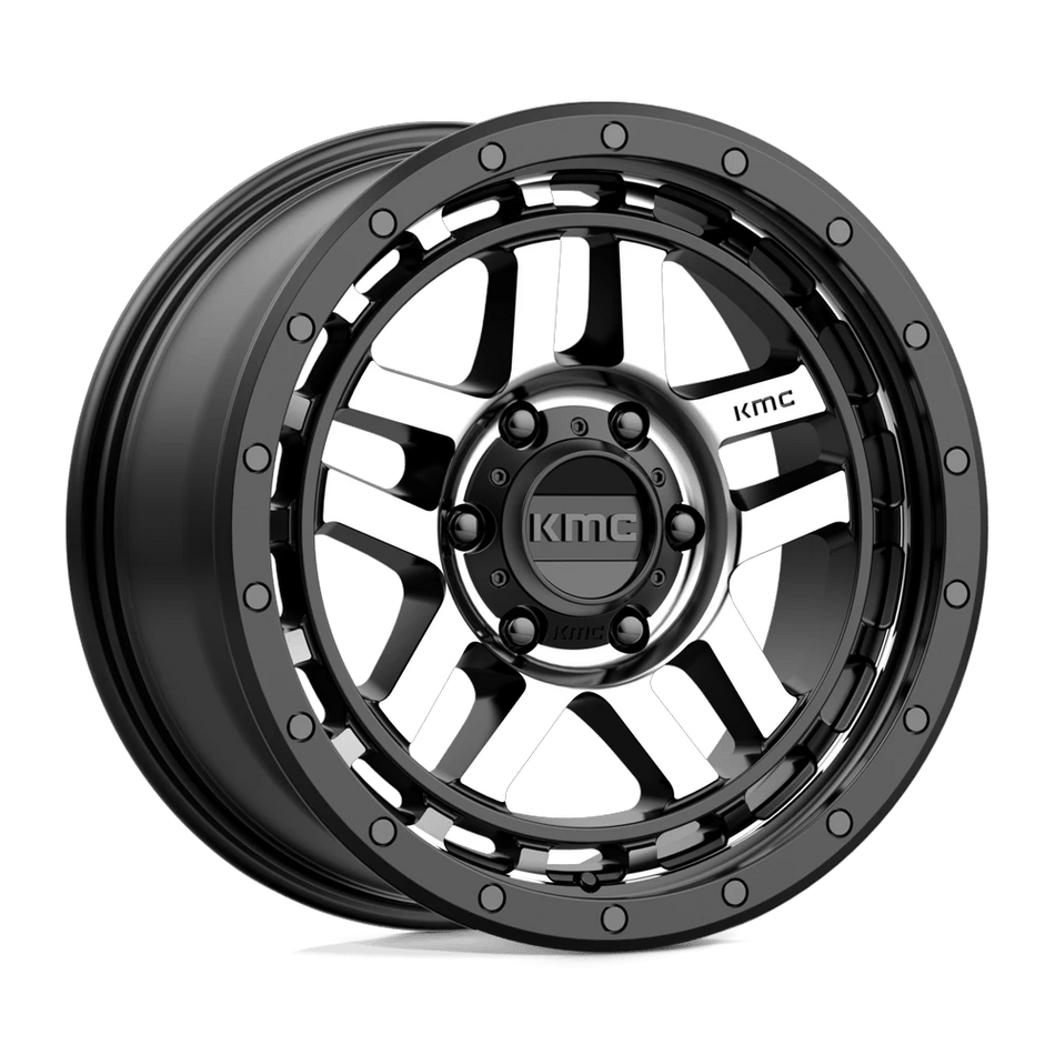 KMC KM540 RECON 18x8.5 ET18 6x120 Satin Black Machined