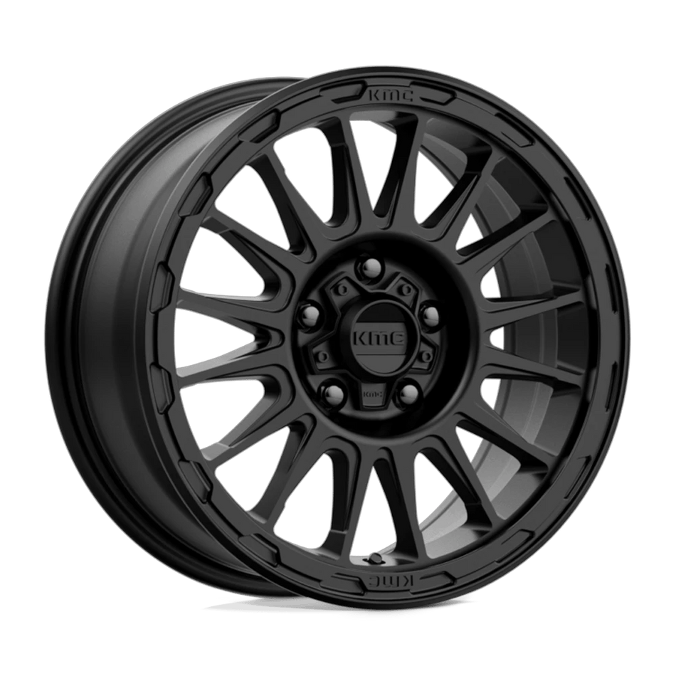 KMC KM542 IMPACT 16x8 ET0 5x150 Satin Black
