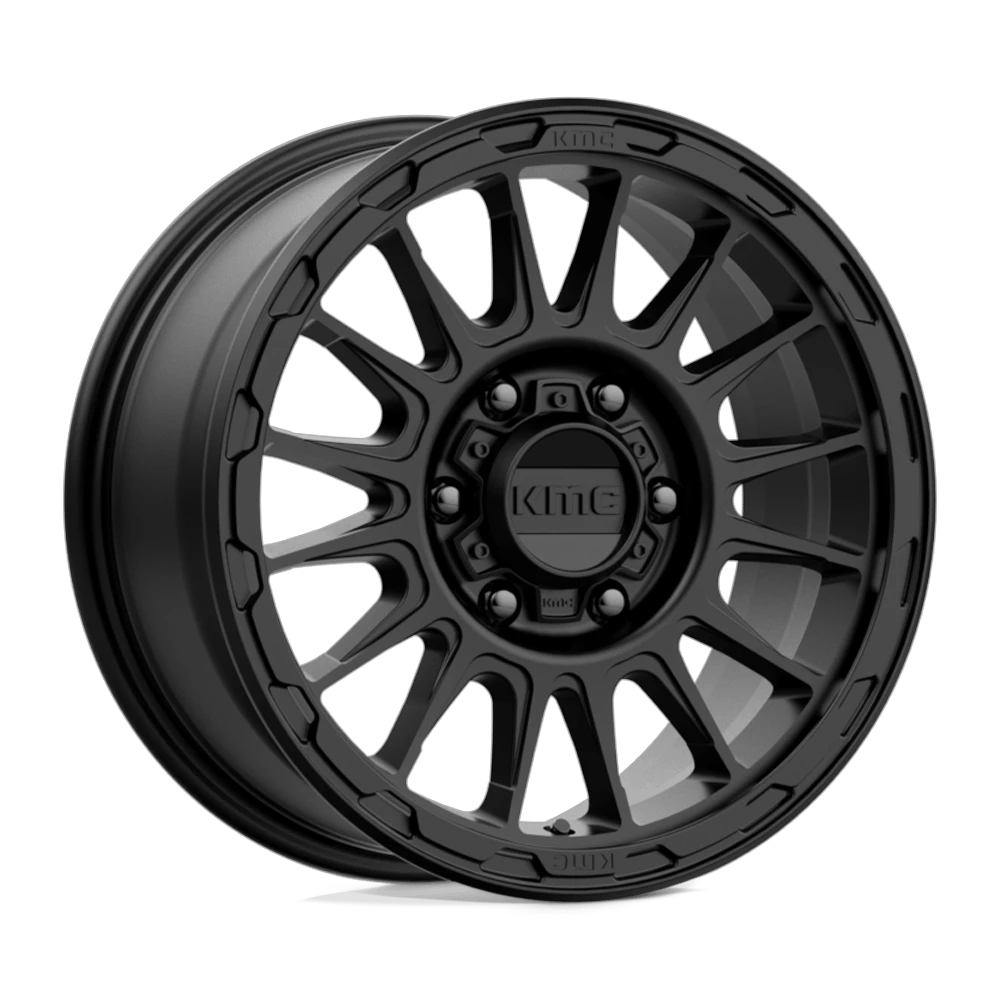 KMC KM542 IMPACT 16x8 ET0 6x139.7 Satin Black