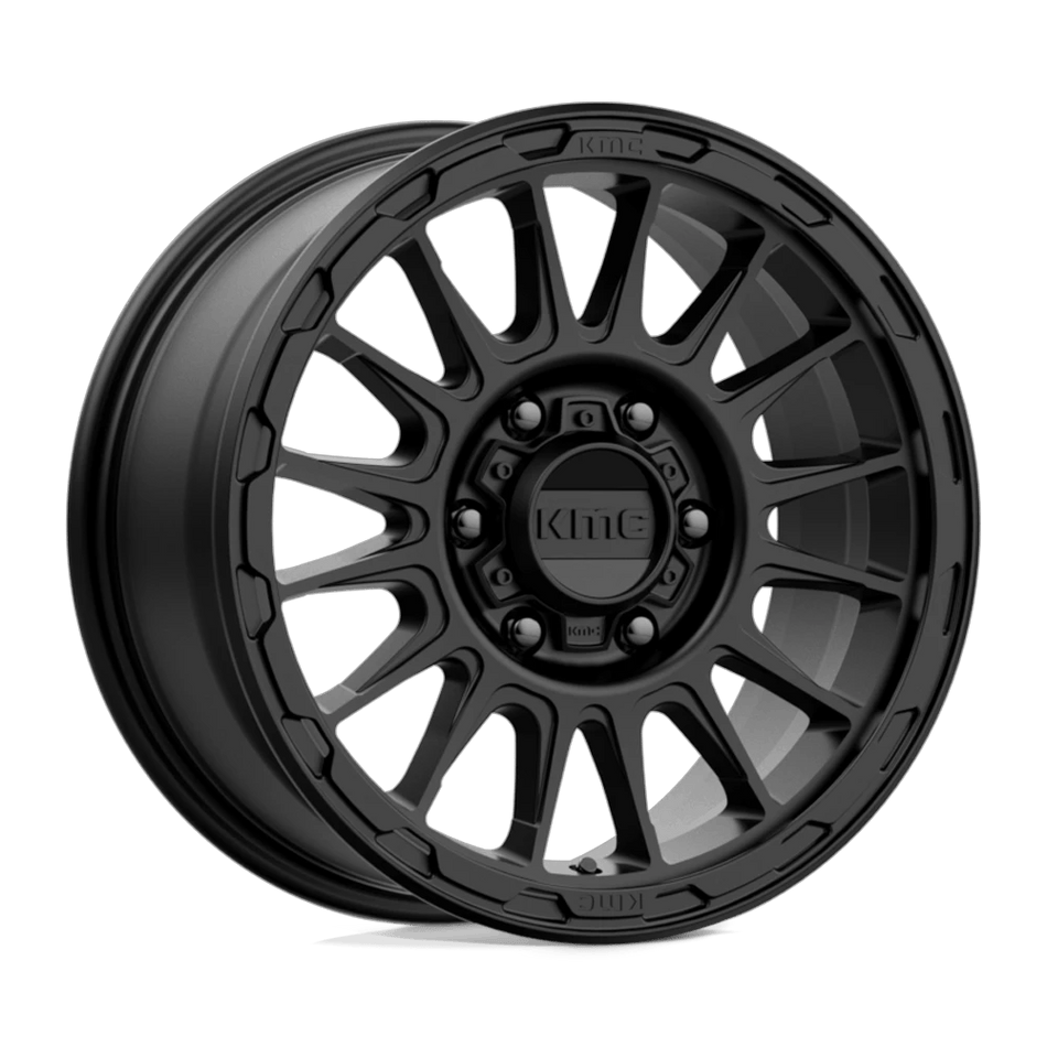 KMC KM542 IMPACT 16x8 ET0 6x139.7 Satin Black