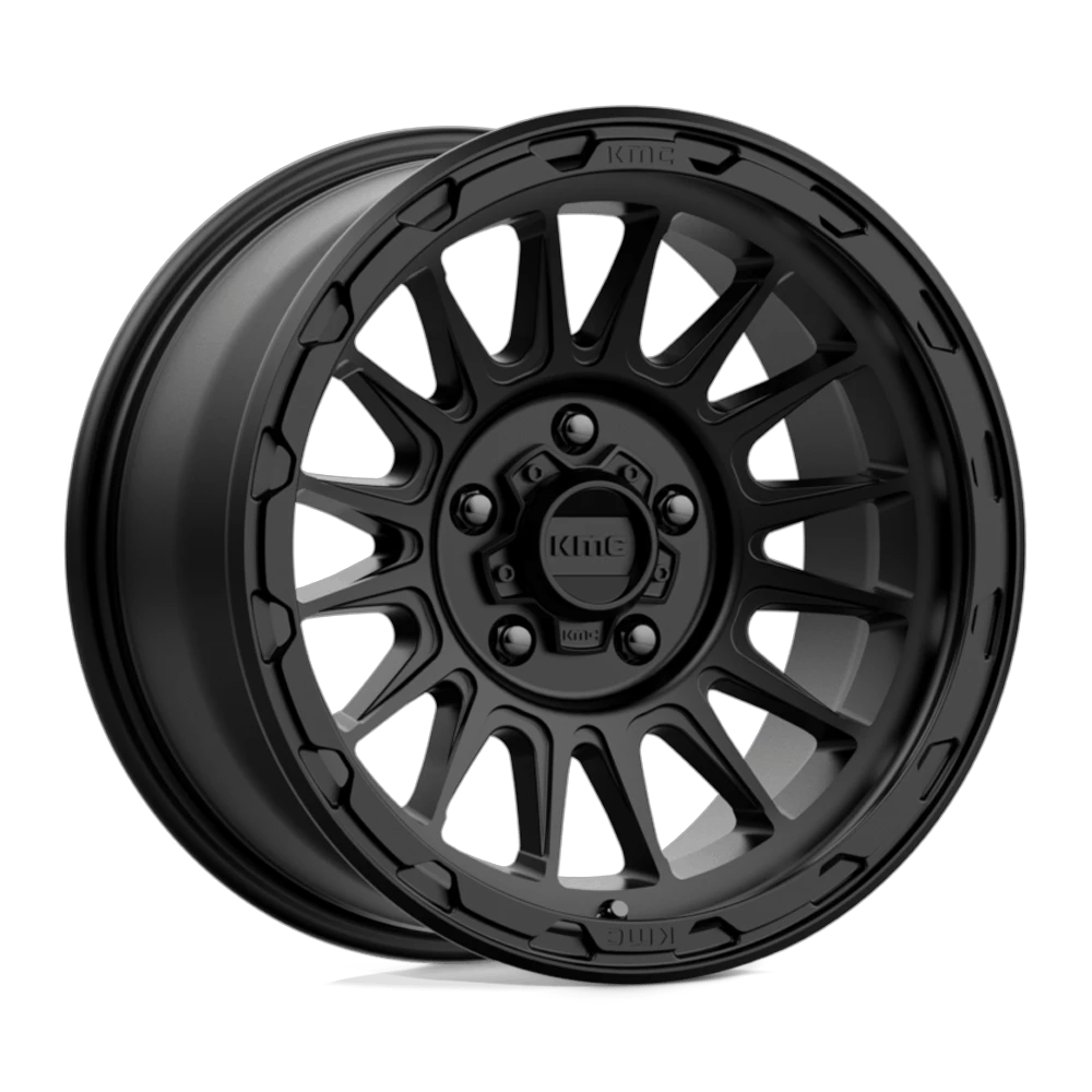 KMC KM542 IMPACT 17x8.5 ET0 5x127 Satin Black