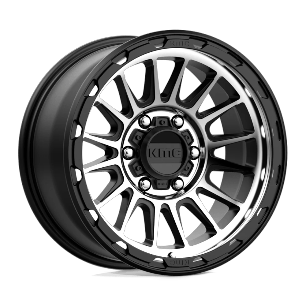 KMC KM542 IMPACT 17x8.5 ET0 6x135 Satin Black Machined