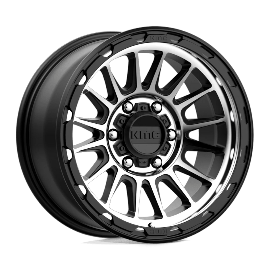 KMC KM542 IMPACT 17x8.5 ET0 6x135 Satin Black Machined