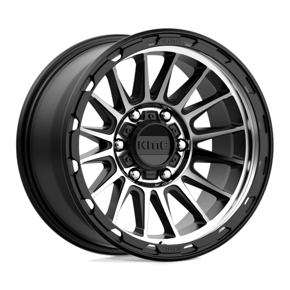 KMC KM542 IMPACT 17x9 ET-12 6x139.7 Satin Black Machined