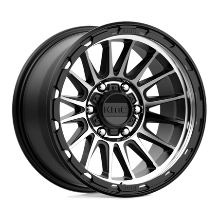 KMC KM542 IMPACT 17x9 ET-12 6x139.7 Satin Black Machined