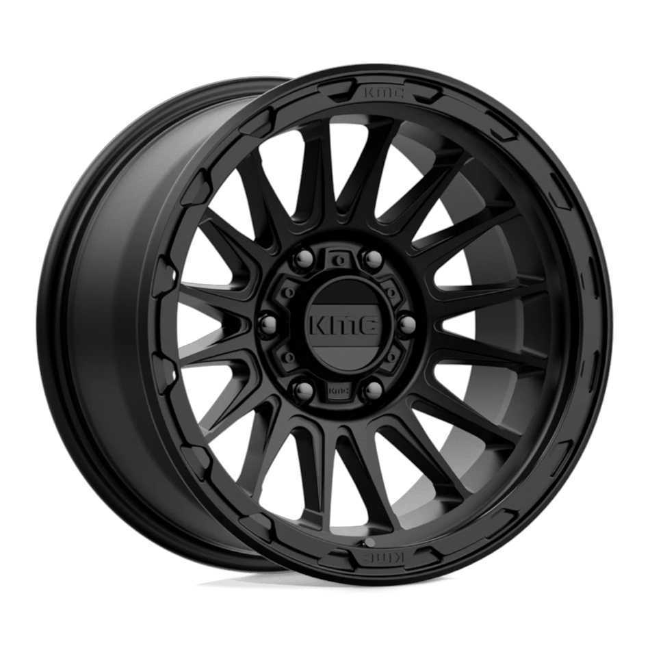 KMC KM542 IMPACT 17x9 ET-12 6x139.7 Satin Black