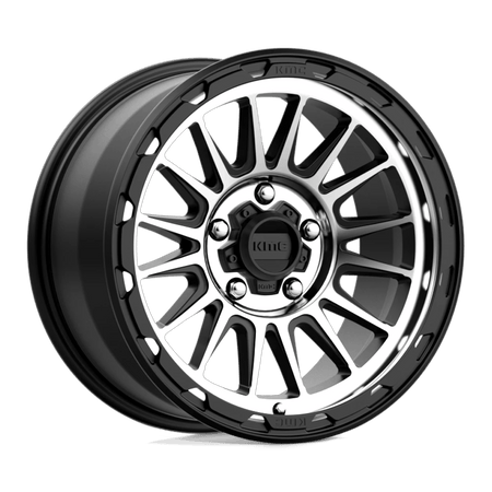 KMC KM542 IMPACT 17x9 ET18 5x127 Satin Black Machined