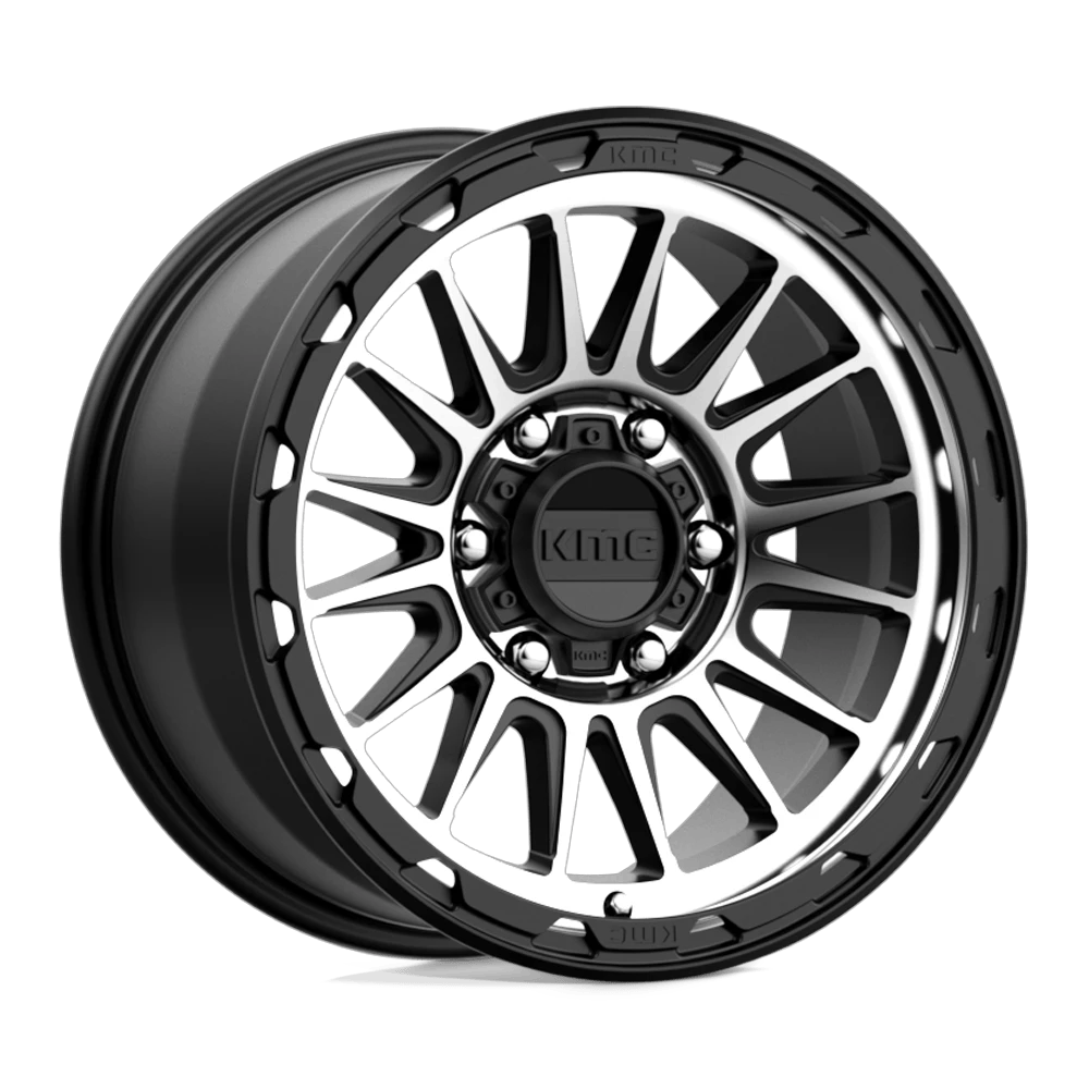 KMC KM542 IMPACT 17x9 ET18 6x114.3 Satin Black Machined