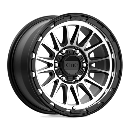 KMC KM542 IMPACT 17x9 ET18 6x114.3 Satin Black Machined