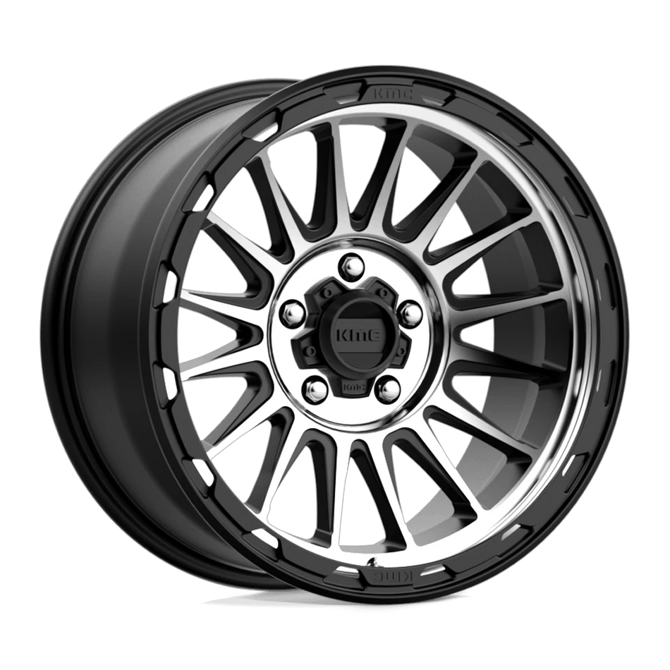KMC KM542 IMPACT 18x9 ET0 5x127 Satin Black Machined
