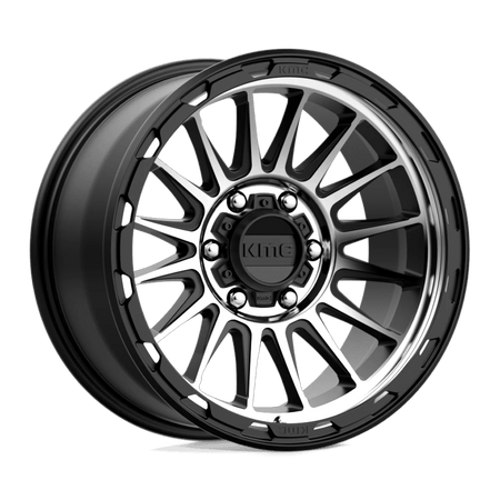 KMC KM542 IMPACT 18x9 ET0 6x139.7 Satin Black Machined
