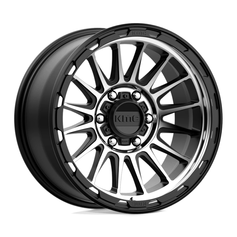 KMC KM542 IMPACT 18x9 ET0 6x139.7 Satin Black Machined