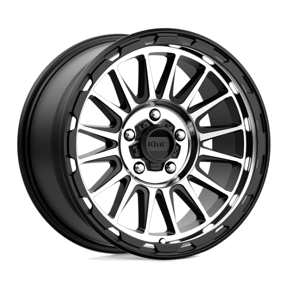 KMC KM542 IMPACT 18x9 ET18 5x127 Satin Black Machined