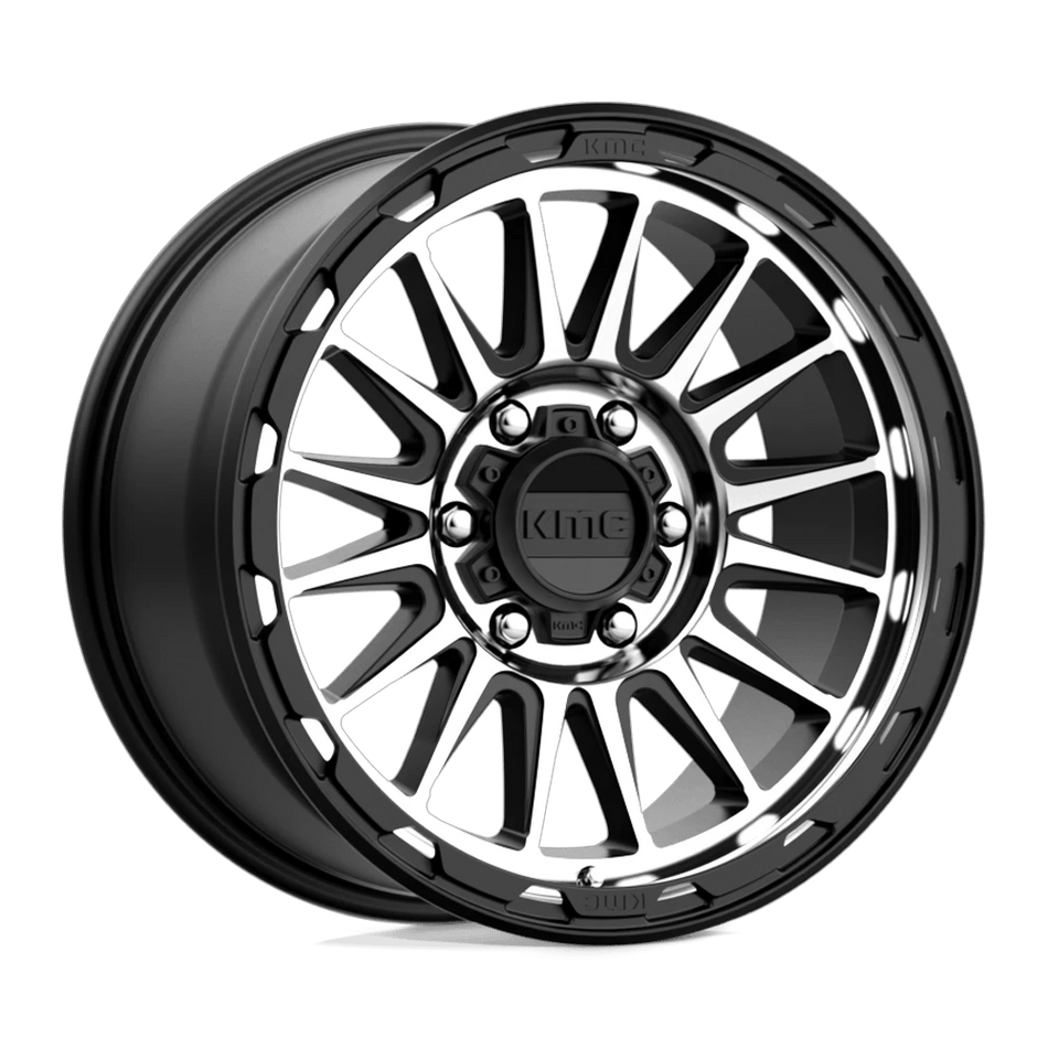 KMC KM542 IMPACT 18x9 ET18 6x114.3 Satin Black Machined
