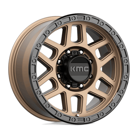 KMC KM544 MESA 18x9 ET18 8x165.1 Matte Bronze w/ Black Lip