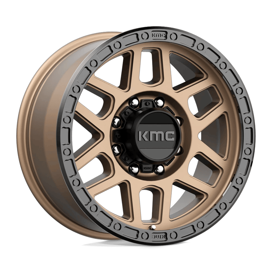 KMC KM544 MESA 18x9 ET18 8x180 Matte Bronze w/ Black Lip